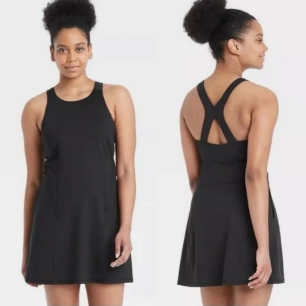 All in Motion Black Tennis Dress - XS